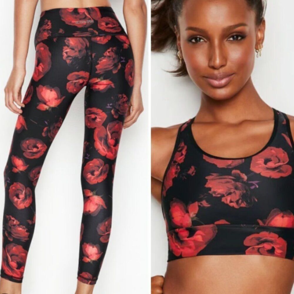 Victoria's Secret Sport Rose Yoga Pants and Sports Bra Large